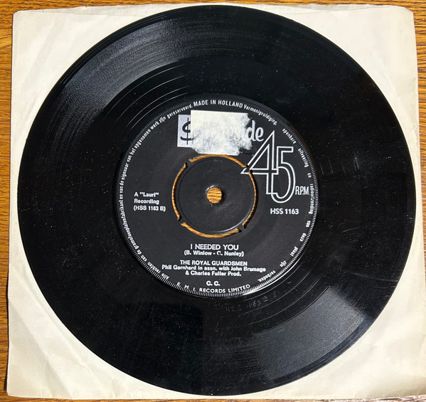 The Royal Guardsmen - Snoopy Versus The Red Baron / I Needed You