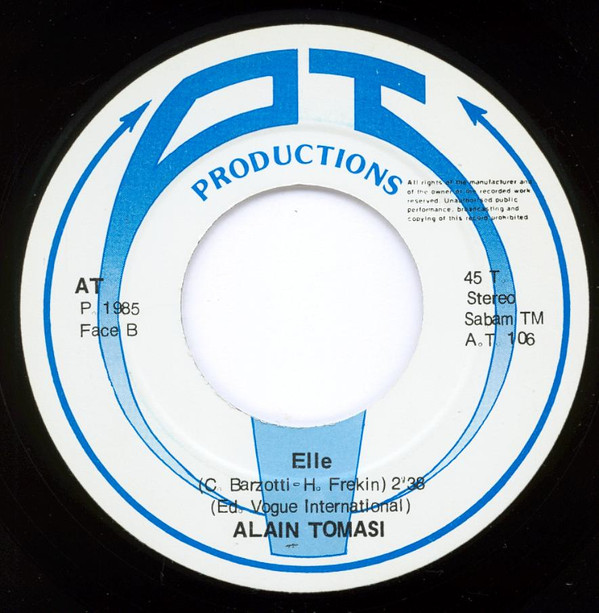 Alain Tomasi - Elle / Mentir