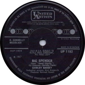 Shirley Bassey - Big Spender