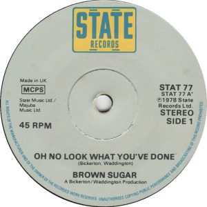Brown Sugar (23) - Oh No Look What You've Done