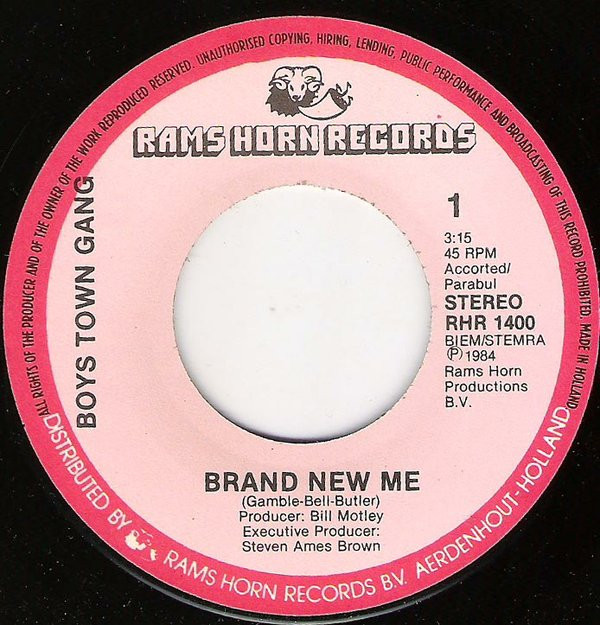 Boys Town Gang - Brand New Me