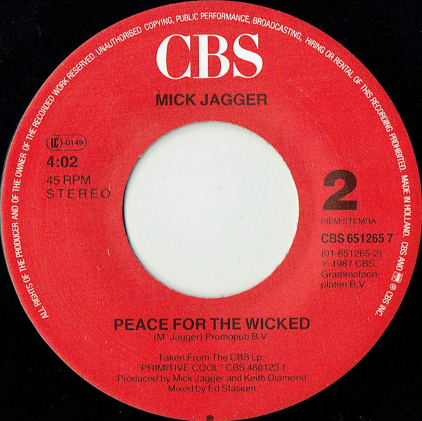 Mick Jagger - Throwaway