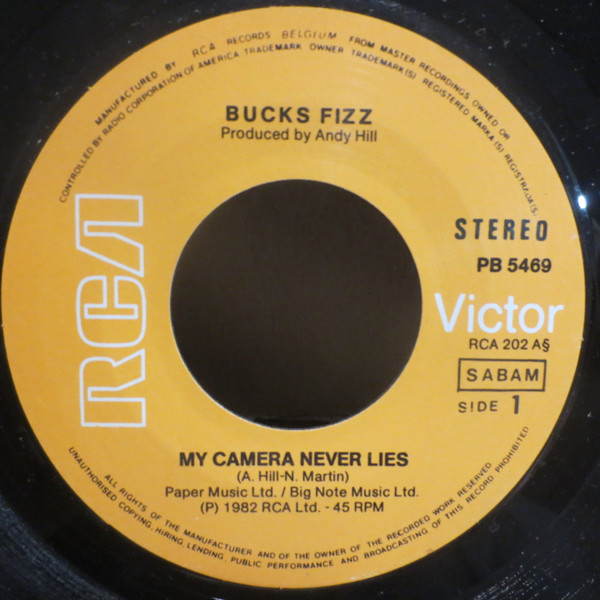 Bucks Fizz - My Camera Never Lies
