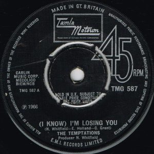 The Temptations - (I Know) I'm Losing You