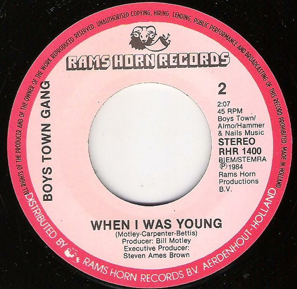 Boys Town Gang - Brand New Me