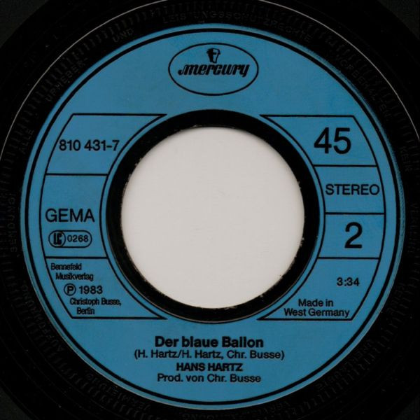 Hans Hartz - Nur Steine Leben Lang