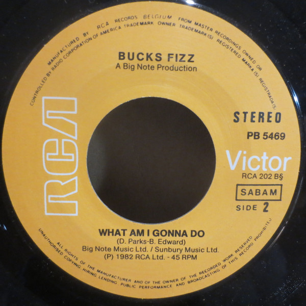 Bucks Fizz - My Camera Never Lies