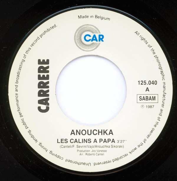 Anouchka (2) - Les Calins A Papa