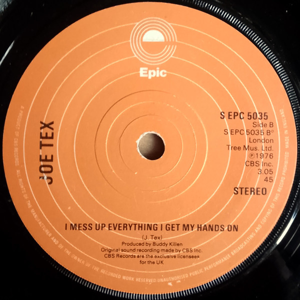 Joe Tex - Ain't Gonna Bump No More (With No Big Fat Woman)