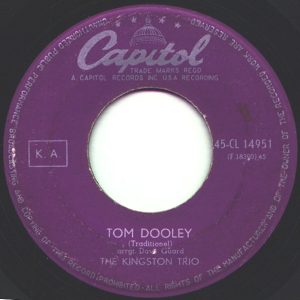 Kingston Trio - Tom Dooley
