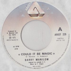 Barry Manilow - Could It Be Magic