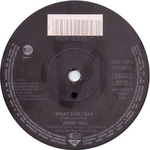 Jimmy Nail – Ain't No Doubt (1992) – Hoes