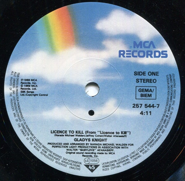 Gladys Knight - Licence To Kill