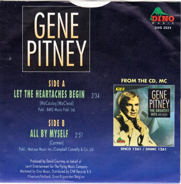Gene Pitney - Let The Heartaches Begin