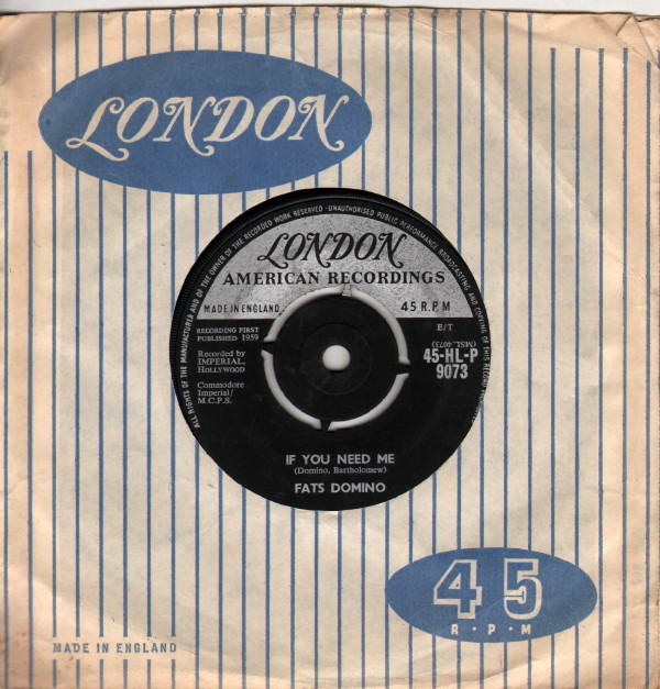 Fats Domino - If You Need Me