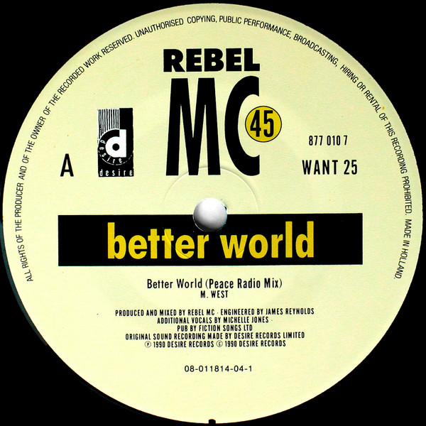 Rebel MC - Better World