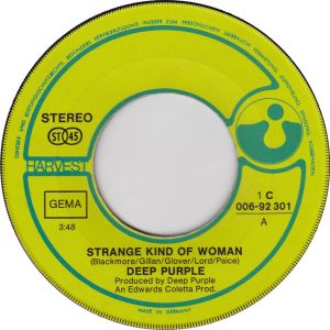 Deep Purple - Strange Kind Of Woman / I'm Alone