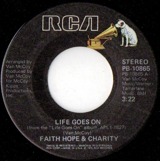 Faith, Hope & Charity – Life Goes On (1976) – Hoes