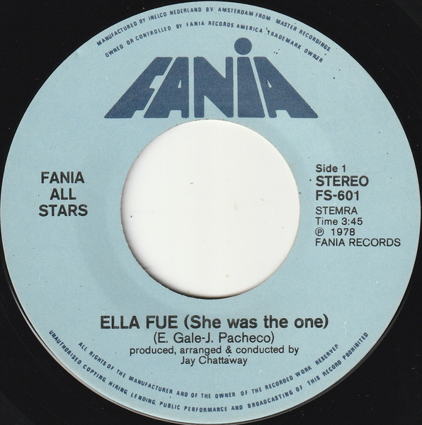 Fania All Stars – Ella Fue (She Was The One) (1978) – Foto 2