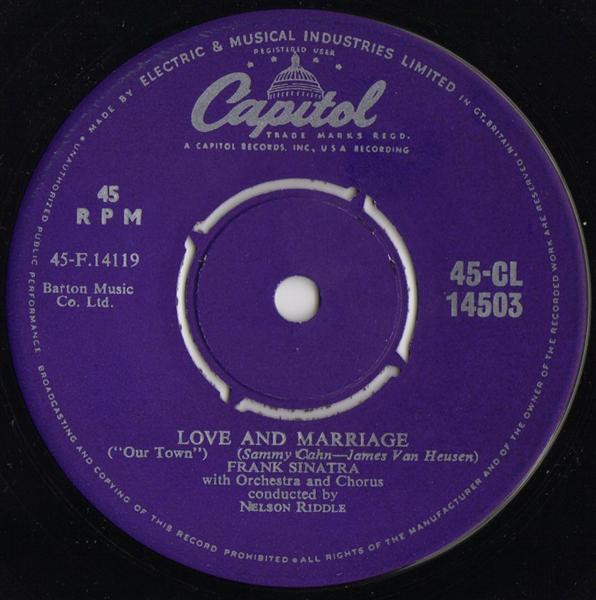 Frank Sinatra – Love And Marriage (1956) – Hoes
