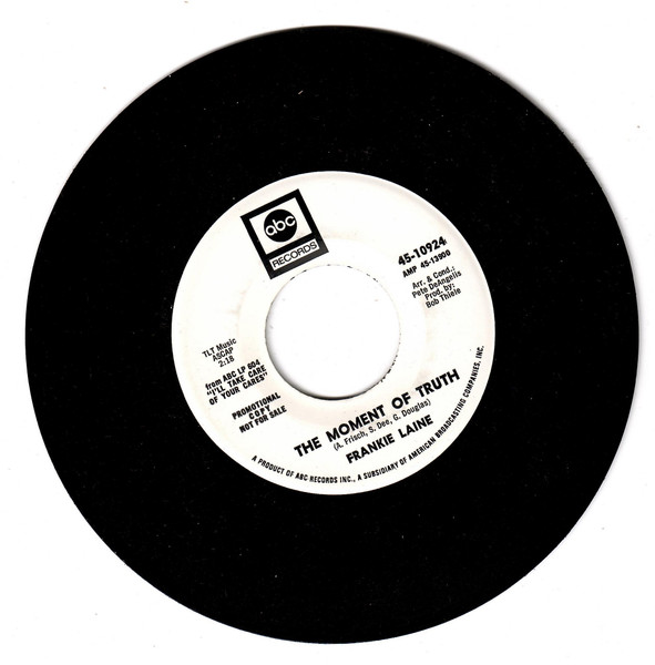 Frankie Laine – The Moment Of Truth (1967) – Hoes