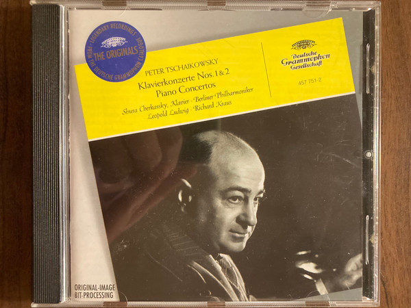 Pyotr Ilyich Tchaikovsky – Klavierkonzerte 1 & 2 = Piano Concertos – Hoes