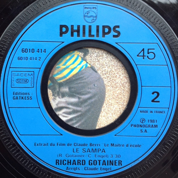 Richard Gotainer – Le Sampa / Poil Au Tableau (1981) – Foto 1