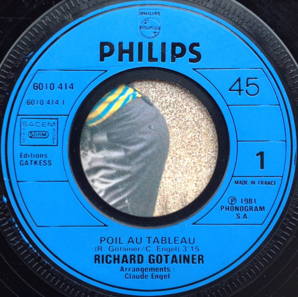 Richard Gotainer – Le Sampa / Poil Au Tableau (1981) – Foto 2