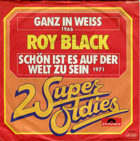 Roy Black – Ganz In Weiss (1983) – Hoes