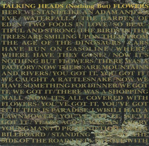 Talking Heads – (Nothing But) Flowers (1988) – Hoes