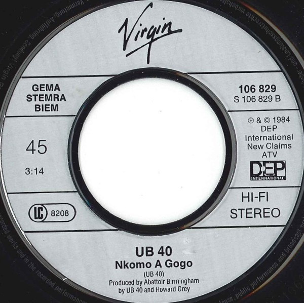 UB40 – If It Happens Again (1984) – Foto 1