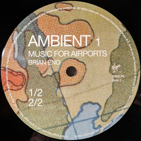 Brian Eno - Ambient 1 (Music For Airports)
