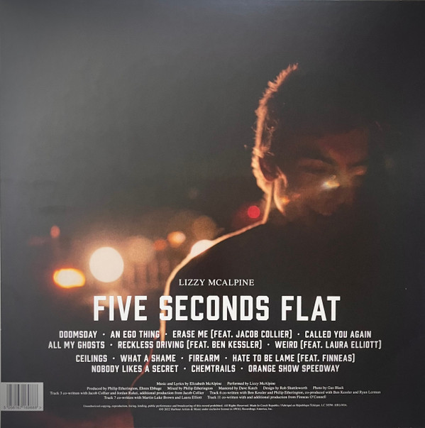 Lizzy McAlpine - Five Seconds Flat