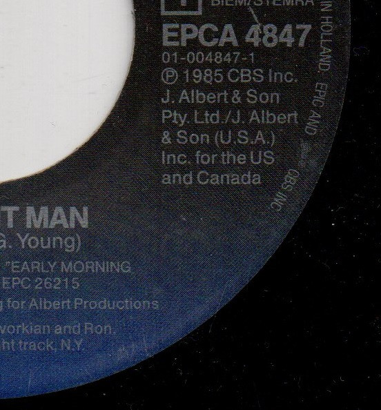Flash & The Pan – Midnight Man (1985) – Hoes