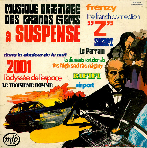 Geoff Love & His Orchestra – Musique Originale Des Grands Films A Suspense (1972) – Hoes
