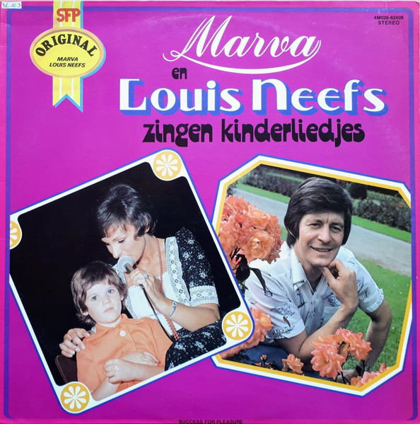 Marva – Marva En Louis Neefs Zingen Kinderliedjes (1979) – Hoes