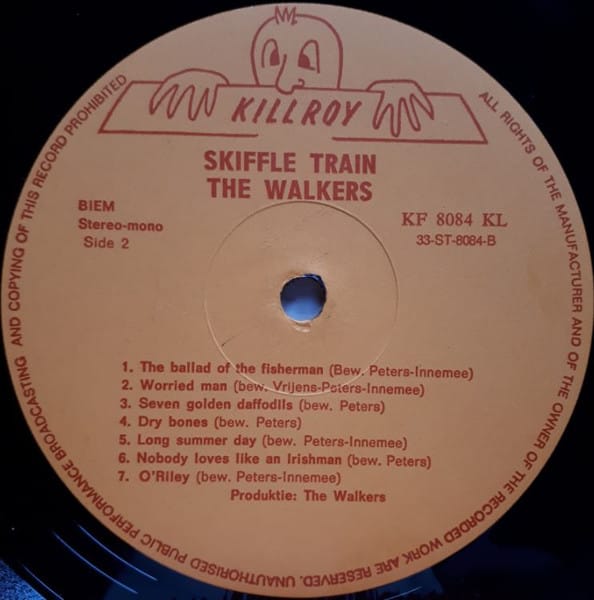 The Walkers (2) – Skiffle Train (1970) – Foto 2