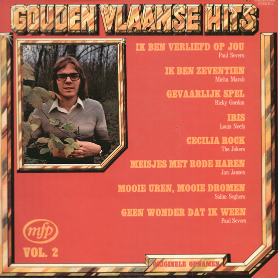 Various – Gouden Vlaamse Hits Vol.2 (1975) – Hoes