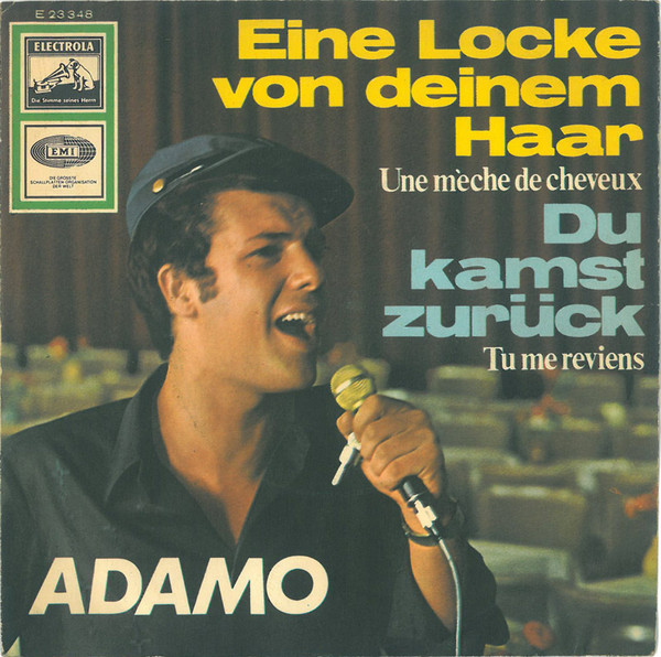 Adamo – Eine Locke Von Deinem Haar (Une Mèche De Cheveux) (1966) – Hoes