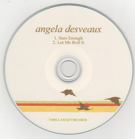 Angela Desveaux & The Mighty Ship – Sure Enough / Let Me Roll It (2008) – Foto 1