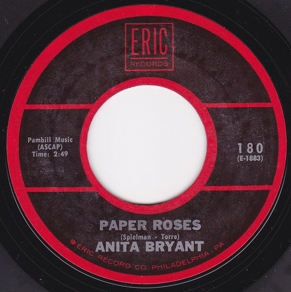 Anita Bryant – Paper Roses – Hoes