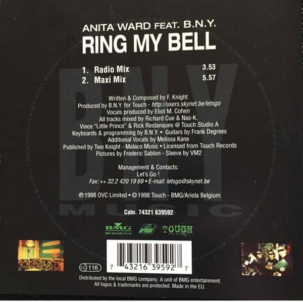 Anita Ward – Ring My Bell (1998) – Hoes