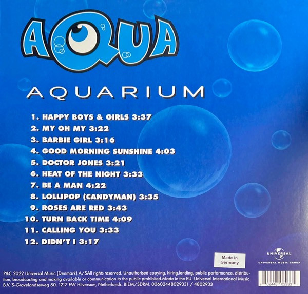 Aqua – Aquarium (2022) – Hoes