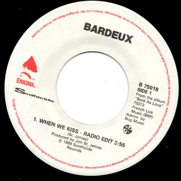 Bardeux – When We Kiss (1988) – Hoes