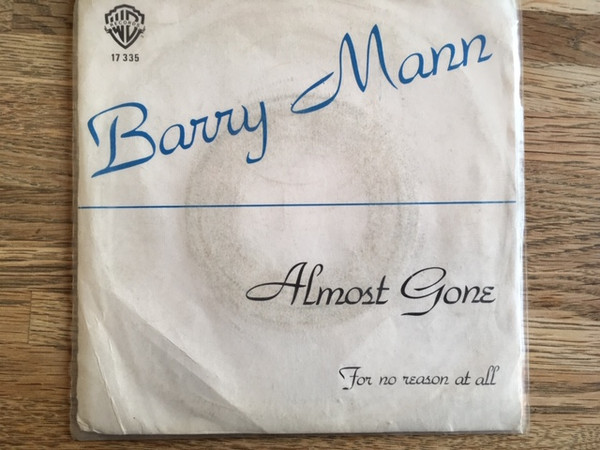 Barry Mann – Almost Gone (1979) – Hoes