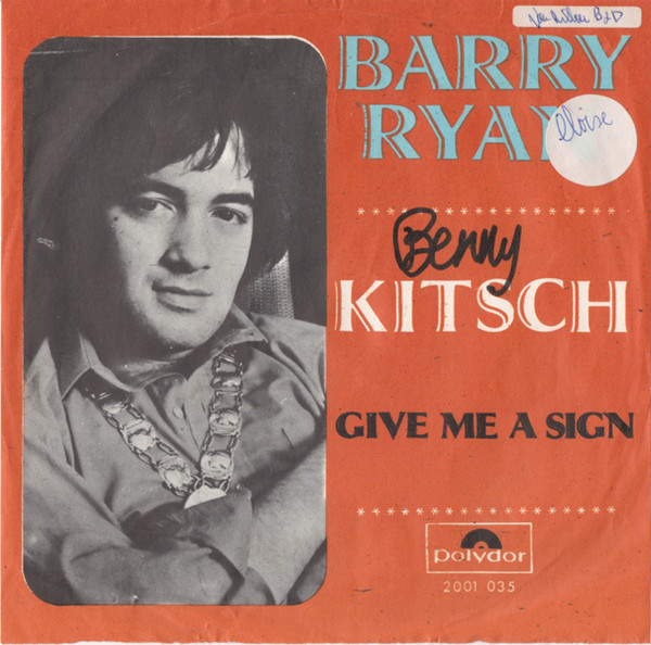 Barry Ryan – Kitsch (1970) – Hoes