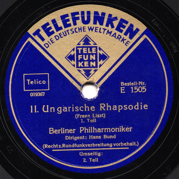 Berliner Philharmoniker – II. Ungarische Rhapsodie – Hoes