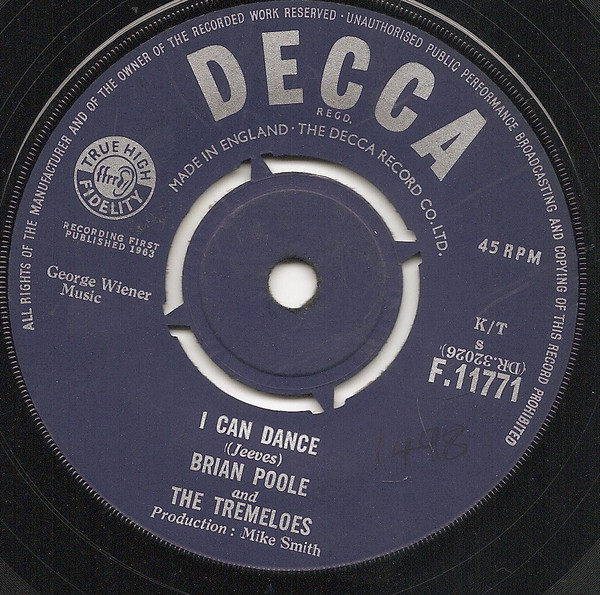Brian Poole & The Tremeloes – I Can Dance (1963) – Hoes