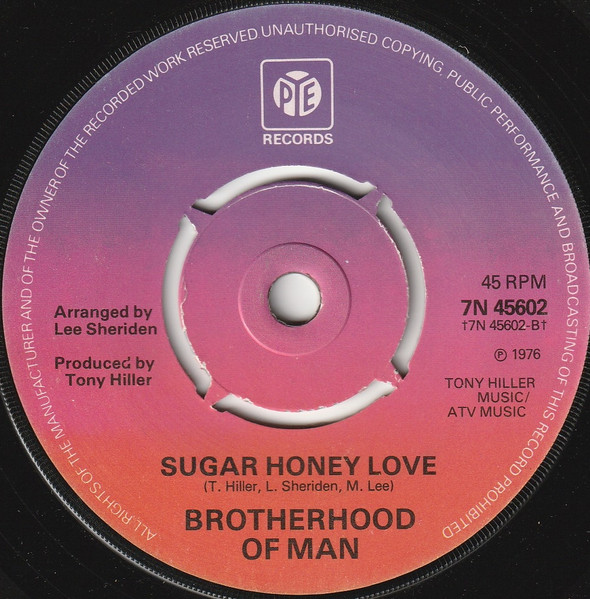 Brotherhood Of Man – My Sweet Rosalie (1976) – Hoes