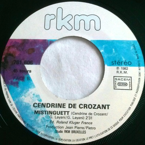 Cendrine De Crozant – King Au Dodo (1982) – Hoes